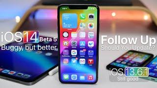 iOS 14 Beta 5 - Buggy, but better - Follow Up Review