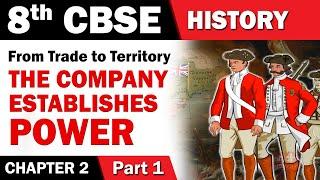 From Trade to territory The Company Establishes Power | 8th Std | History | CBSE Board | Home Revise