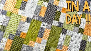 Rock Climb | Layer Cake Quilt Pattern | Beginner Quilt Pattern | In A Day | Quick and Easy