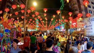 【Myanmar】Walking in Yangon during Chinese New Year 2020