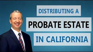 How To Distribute The Probate Estate?