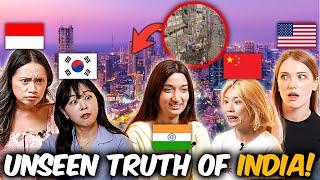 All Media was fake!! l American & Asian Girls React to Shocking Unseen Truth Of India!!