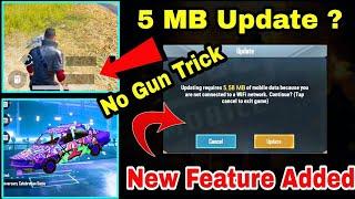 PUBG MOBILE SECRET FEATURE ADDED IN GAME :- PUBG MOBILE NEW 5MB UPDATE SECRETS