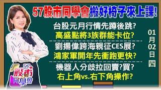 股匯雙殺！元月怎麼開門黑？聯電成川普回鍋贏家？華爾街大多頭點名AI贏家 軟體股今年優於AI硬體？機器人誰是禮物？誰是刀？台積電季線都是禮物價？【57股市同學會】2025/01/02｜GMoney