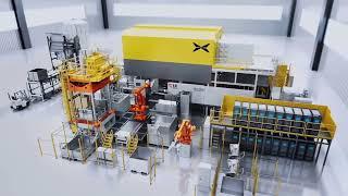 Gigapress die casting machine 7000T applied in XPENG, speed up EV manufacturing | LK Machinery