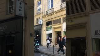 Old PARIS street rue SAINTE ANNE