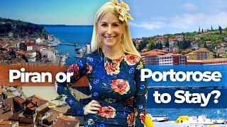 Portorose or Piran? Where to stay in Slovenia? | Full Tour