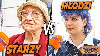 Co MŁODZIEŻ sądzi o STARYCH ludziach?! STARZY VS MŁODZI | WYWIADEX Radio ESKA Iza Zabielska