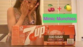 NEW Limited Edition Holiday 7Up Shirley Temple  (2024) Mimic Munchies Review