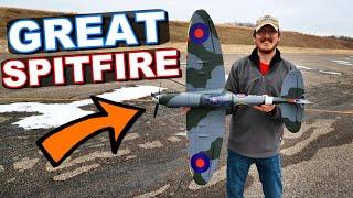 First Warbird Spitfire RC Plane - Dynam Spitfire V3 - TheRcSaylors