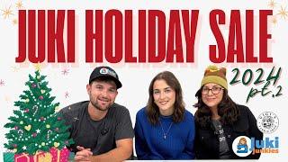 JUKI 2024 SEWING MACHINE HOLIDAY SALE!!! (PT 2) (PODCAST)