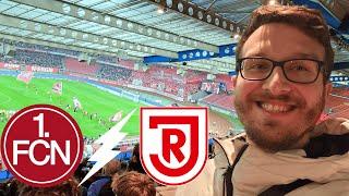 IRRES SPEKTAKEL im FLUTLICHTSPIEL - 11 Tore  | 1. FC Nürnberg vs. SSV Jahn Regensburg Stadionvlog