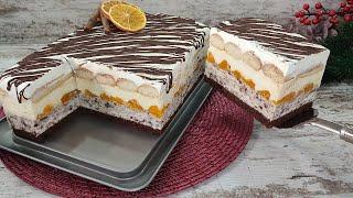 Dieses Rezept kennen nur wenige! Weihnachtskuchen! Der Kuchen schmilzt im Mund! Ohne Gelatine!