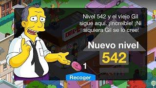 Los Simpson Springfield subida al Nivel 542 con El Viejo Gil