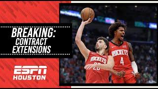 BREAKING: Houston Rockets Extend JALEN GREEN and APLPEREN ŞENGÜN!!