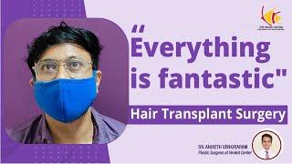 Hair Transplant Result | FUE Surgery in Bangalore | Venkat Center