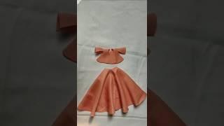 Skirt and Top cutting  Easy trick #easytips #fashion