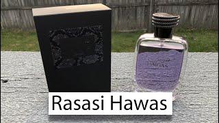 Welcome to PRScents, Review of Hawas by Rasasi