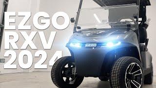 Introducing the superb EZGO RXV 2024. Re-styled, same fantastic performance.