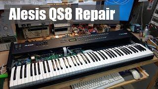 Alesis QS8 Synthesizer Repair and Teardown