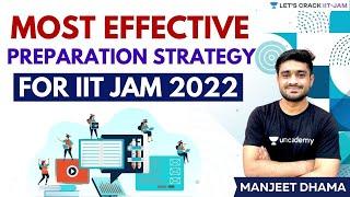 Most Effective Preparation Strategy for IIT JAM 2022 | Let's Crack IIT JAM | Manjeet Dhama