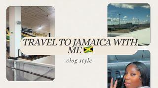 TRAVEL TO JAMAICA WITH ME | AIRPORT VLOG | BYE UK 