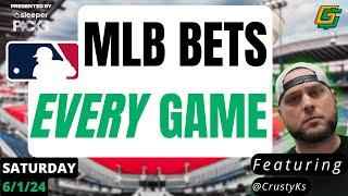 MLB Best Bets, Picks & Analysis on EVERY GAME  Saturday (6/1/24)