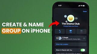 How to Create and Name a Group Text on iPhone?