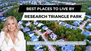 WHERE TO LIVE BY RESEARCH TRIANGLE PARK:  Best Neighborhoods near RTP in Raleigh, Cary, Durham & CH