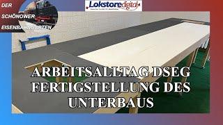 Alltagsvideo Modelleisenbahn Anlagenbauer  Fertigstellung vom Unterbau