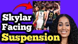 Seattle Storm's Skylar Diggins - Smith Facing Suspension From the WNBA for Pushing Caitlin Clark