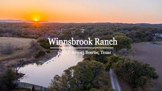 Texas Water Front Land for Sale | Winnsbrook Ranch | 127 +/- Acre  | Boerne , Texas