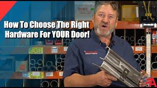 How to choose the right hardware for YOUR garage door!