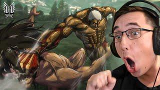 Eren VS The Armoured Titan -  Attack on Titan Season 2 Episode 7 & 8 REACTION!