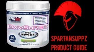 EHP Labs Oxyshred Fat Burning Supplement Guide | Spartansuppz.com