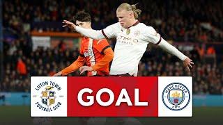 FIFTH GOAL!! Erling Haaland | Luton Town 2-5 Manchester City | Fifth Round | Emirates FA Cup 23-24