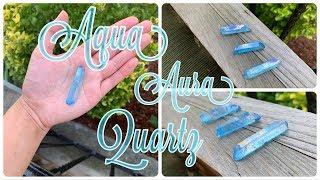 AQUA AURA QUARTZ CRYSTAL PROPERTIES!