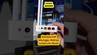 Alat Nembak Wifi  Pake Router Murah 100 Ribuan, Totolink n200re