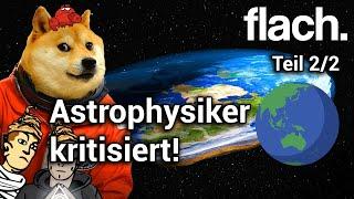  Teil 2: JULES-Video zur flachen Erde von Astrophysiker analysiert  | Reaction | Faktencheck