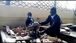 all angles wood cutting machine first made by  johntech with a gear