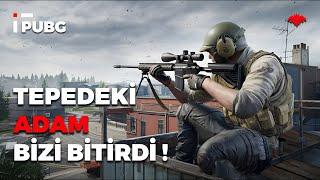 TEPEDEKİ ADAM BİZİ BİTİRDİ.. #PUBG #SOLO