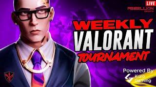 Weekly Valorant Tournament Part 2 @ Rebellion eSports Cafe I Powered by Kuro Gaming