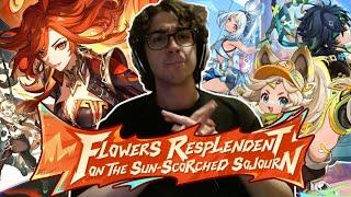 Zy0x VOD: Reacting To The Genshin 5.0 Livestream - "Flowers Resplendent on the Sun-Scorched Sojourn"