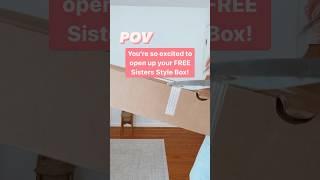Sisters Style Box! An unlimited rental subscription service. First 30 Days are FREE - no commitments