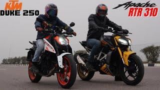 2024 Duke 250 vs RTR 310 Drag Race