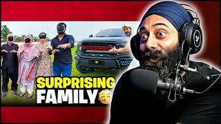 Rajab Surprising Family with New Jahaz | Indian Reaction | PunjabiReel TV Extra