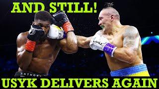 Oleksandr Usyk vs Anthony Joshua Rematch Highlights and Analysis