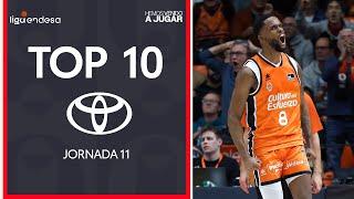 Jean Montero dibuja la capilla Sestina en el Top10 Toyota  | Liga Endesa 2024-25