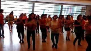 Disco dance at Ng Jane Line dance party 22/6/2014.