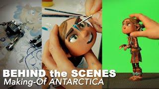 Making Stop Motion Character "PACHA" the  new character from ANTARCTICA/ Inspira Animation